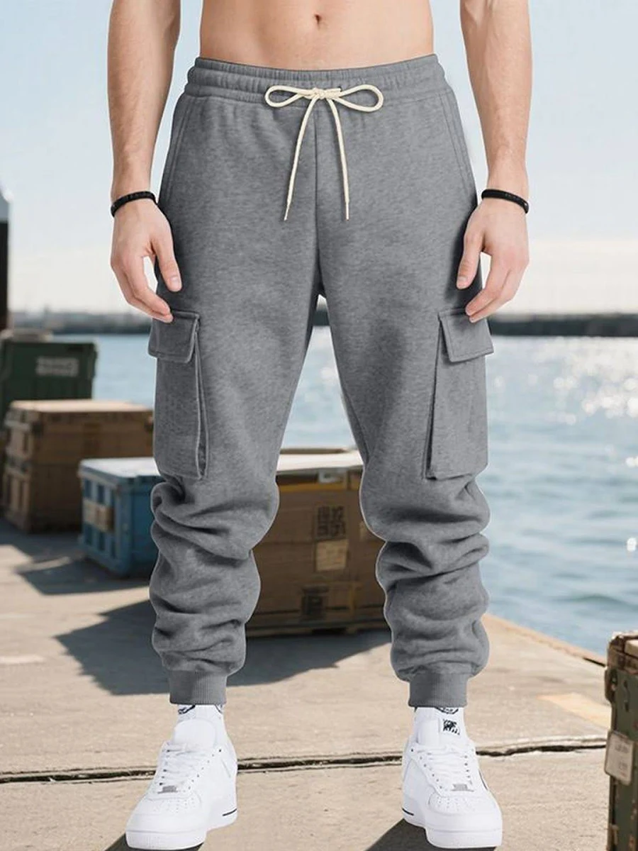 Cotton Cargo Joggers